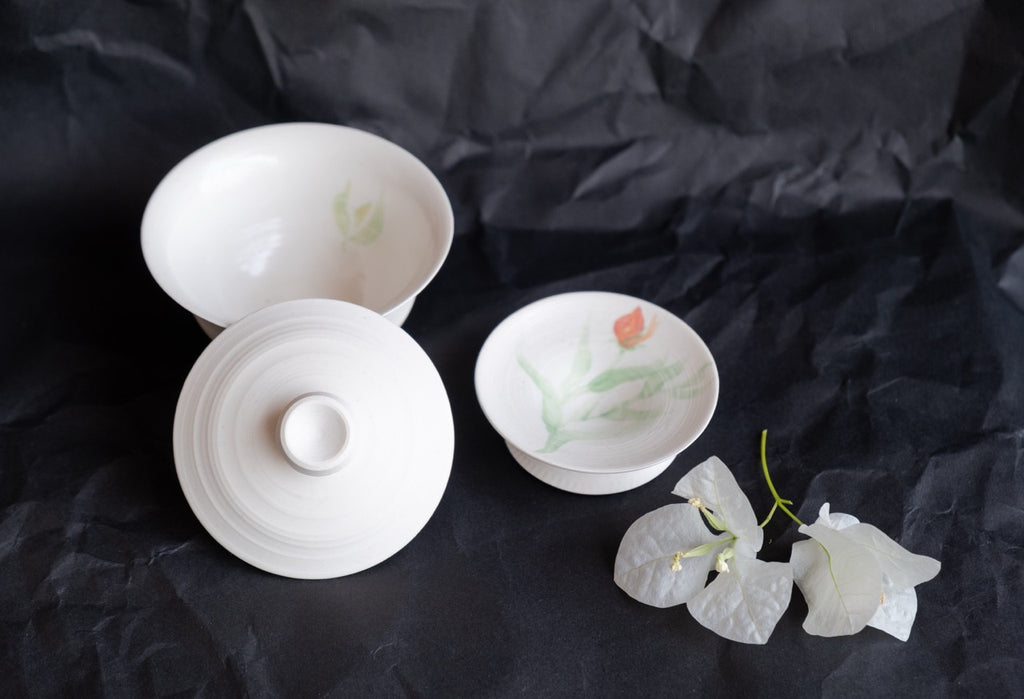 Tea Leaf Gaiwan & Scoop Set