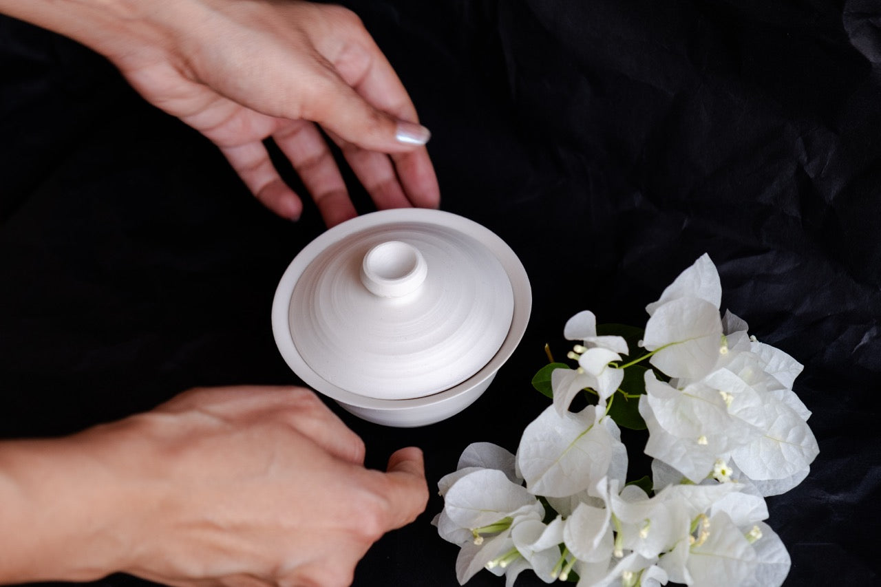Tea Leaf Gaiwan & Scoop Set